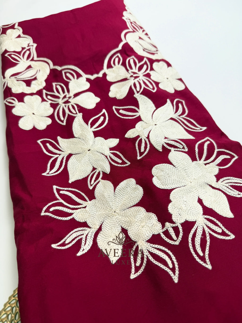 EID ARRIVALS - Unstitched Luxury Embroidered Roman Shalwar Suit