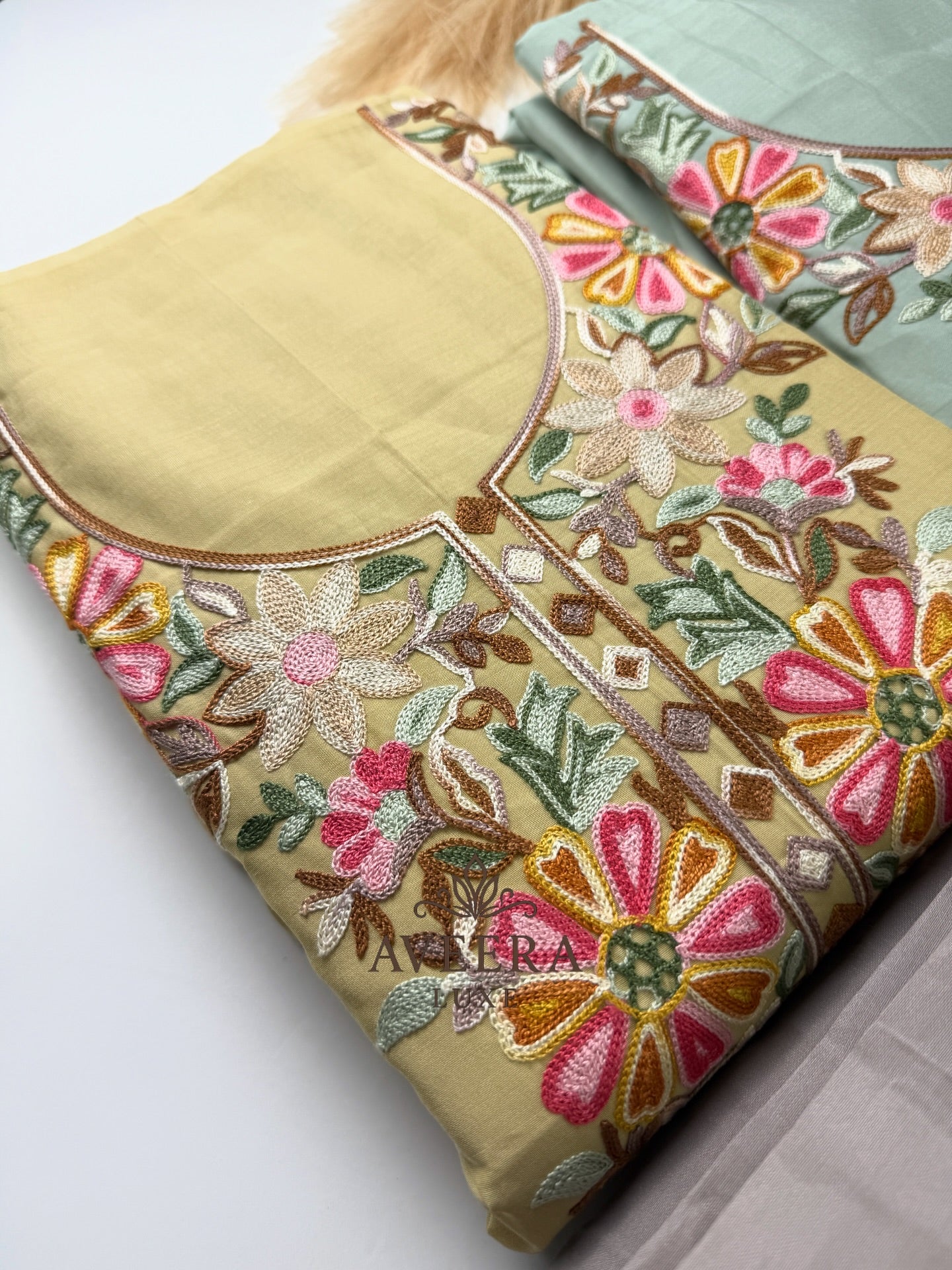Embroidered Shalwar Suit - Unstitched Collection | Eid Arrivals