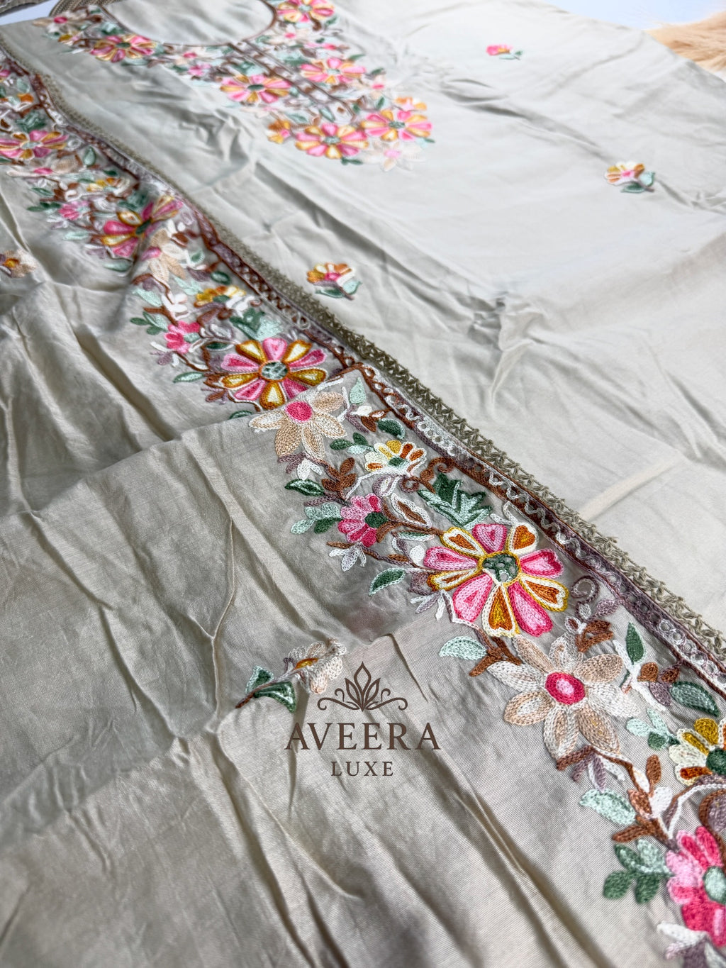 Embroidered Shalwar Suit - Unstitched Collection | Eid Arrivals