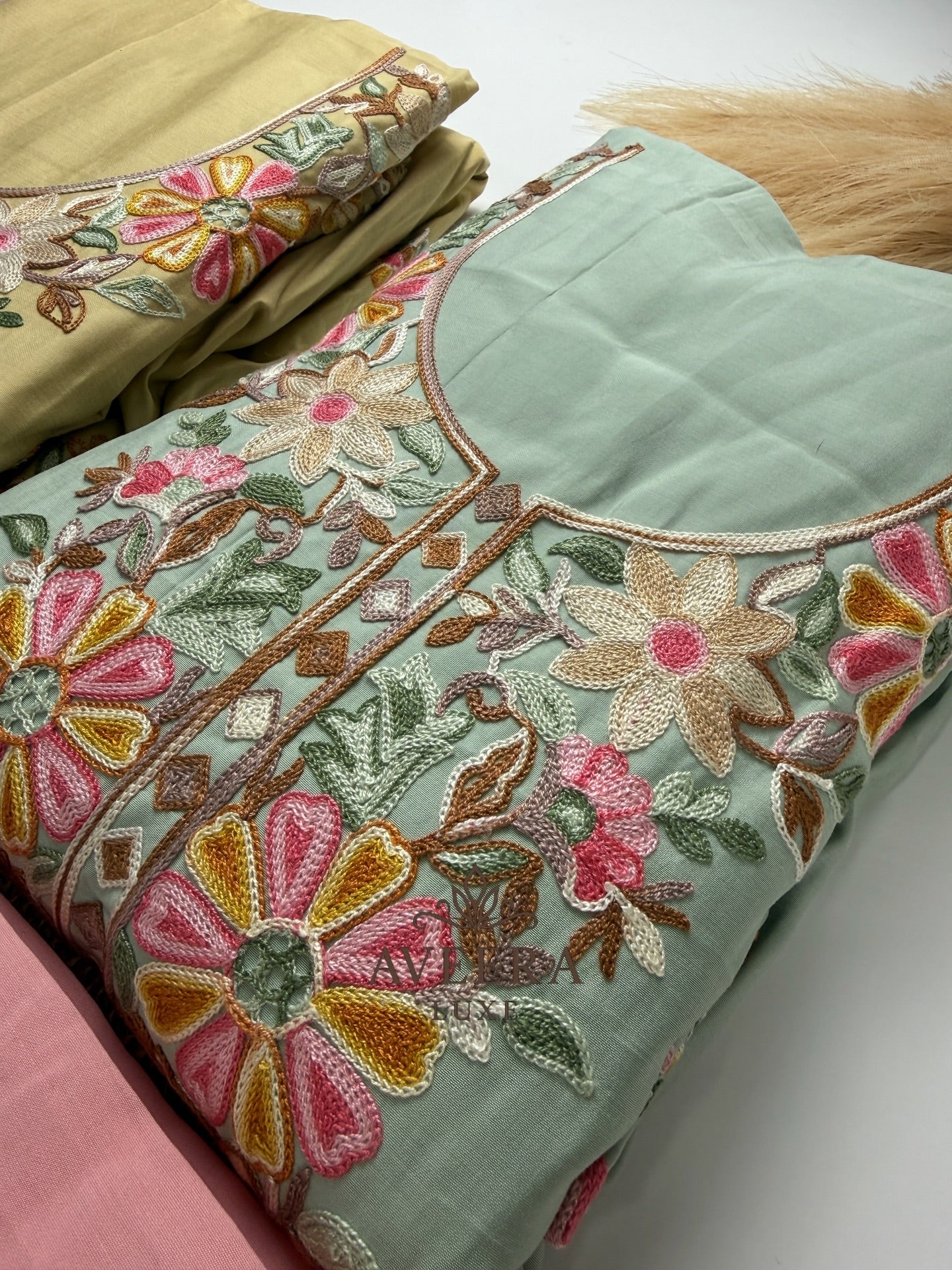 Embroidered Shalwar Suit - Unstitched Collection | Eid Arrivals