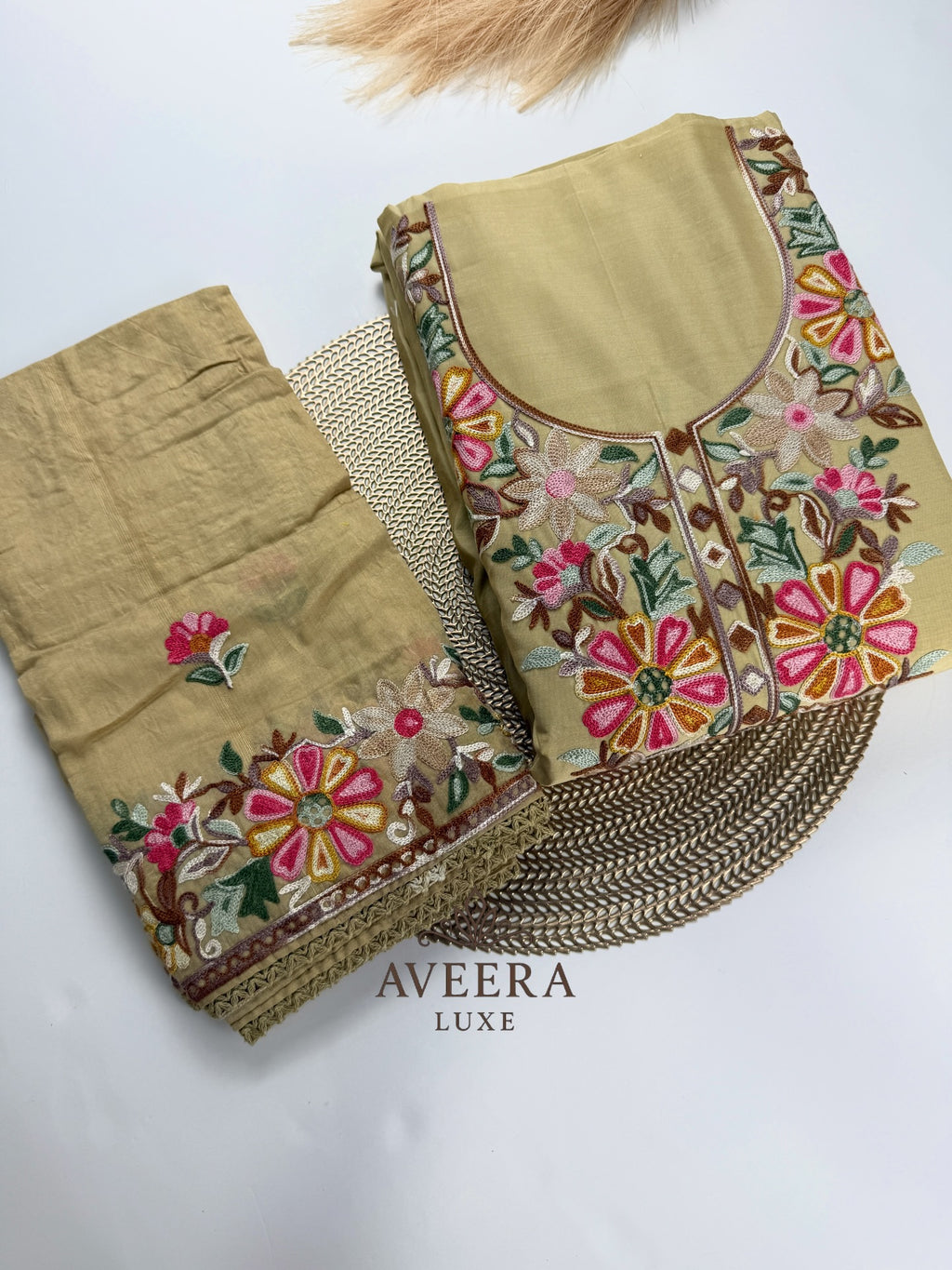 Embroidered Shalwar Suit - Unstitched Collection | Eid Arrivals
