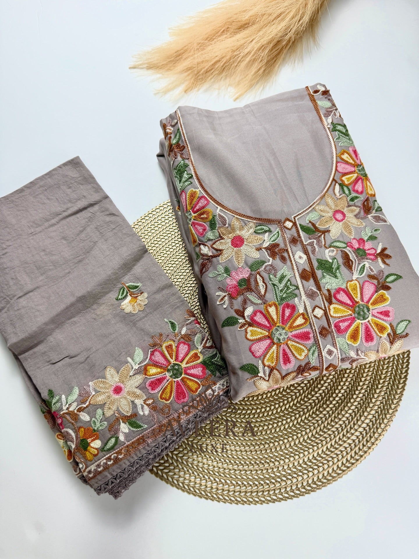 Embroidered Shalwar Suit - Unstitched Collection | Eid Arrivals