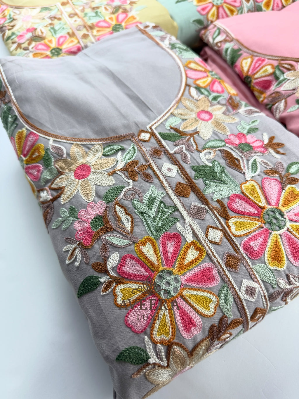 Embroidered Shalwar Suit - Unstitched Collection | Eid Arrivals