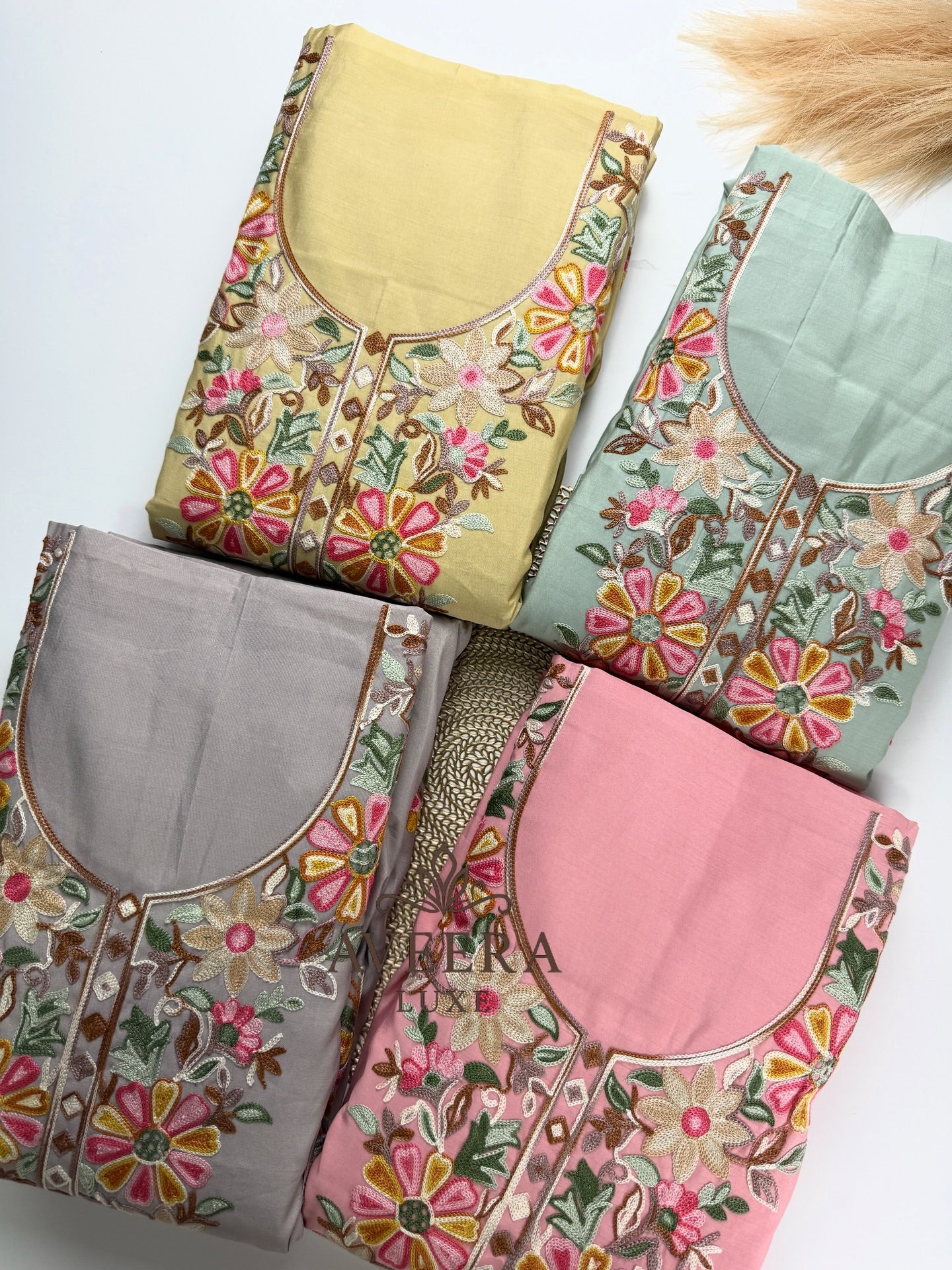Embroidered Shalwar Suit - Unstitched Collection | Eid Arrivals