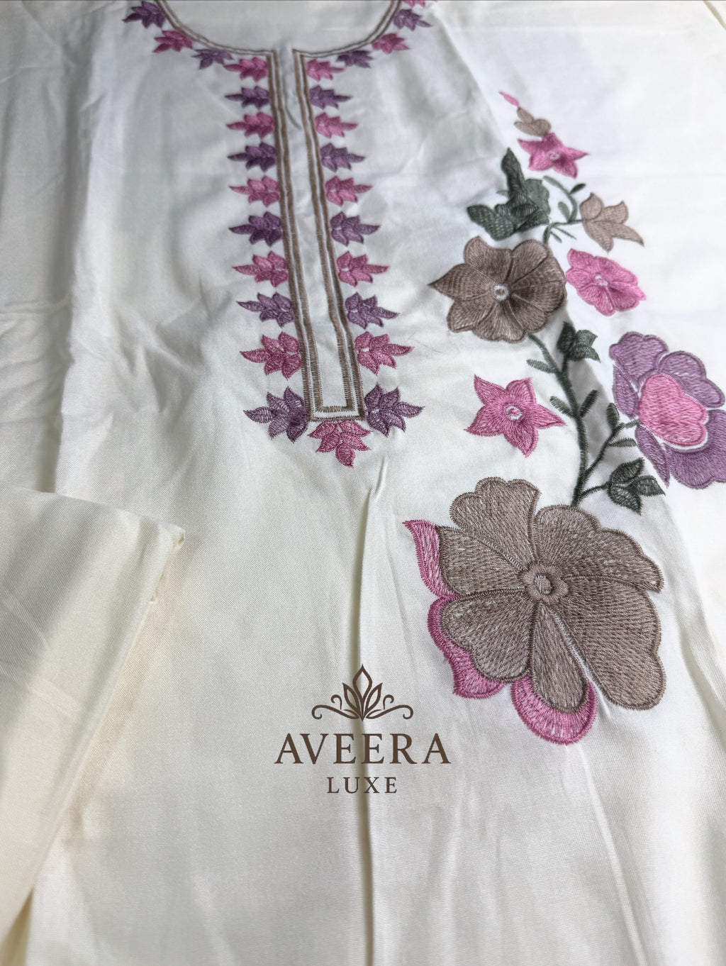 Rayon Embroidered Shalwar Suit with Chiffon Dupatta - Unstitched Collection | Eid Arrivals