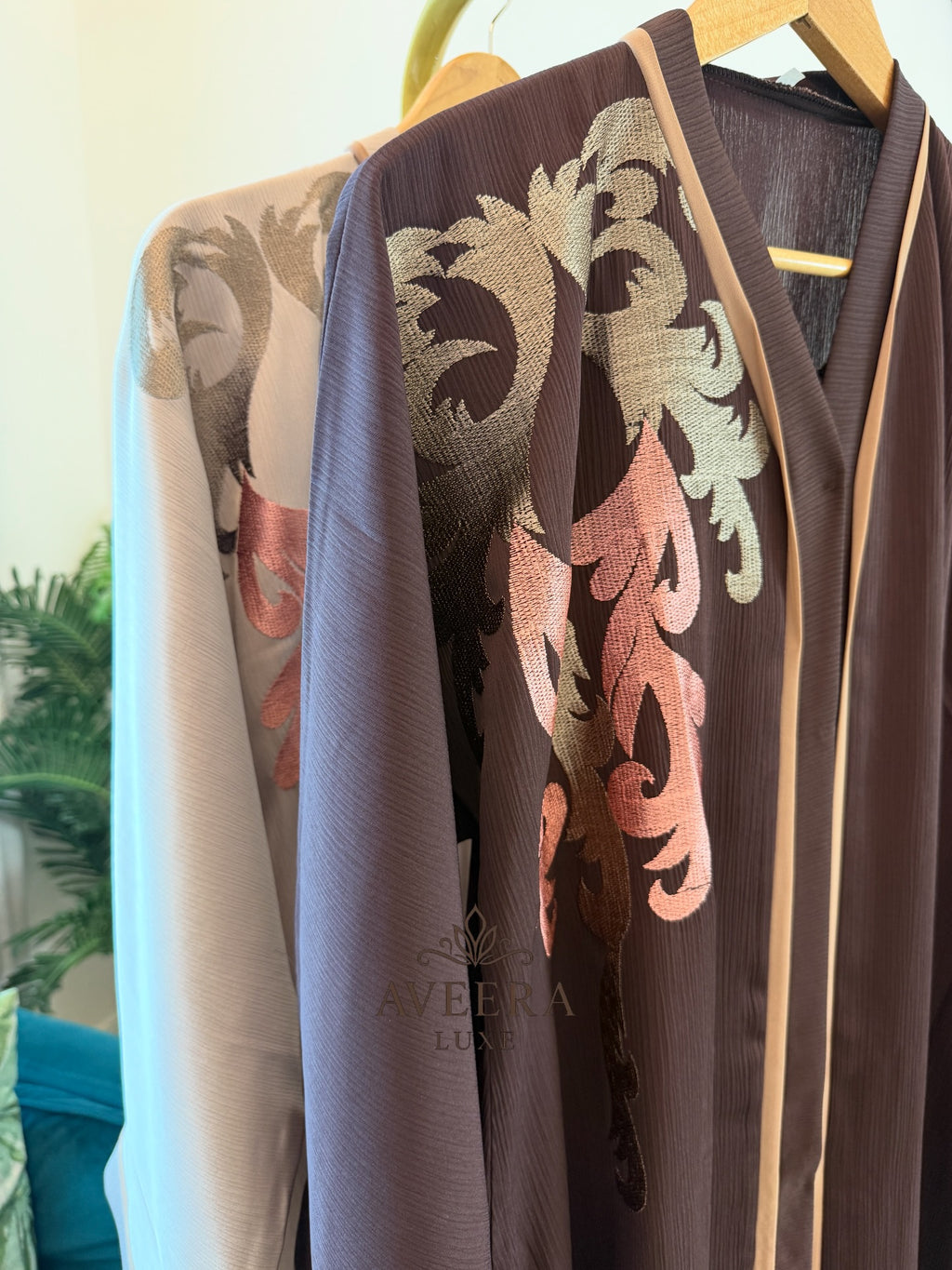 Dubai Embroidered Abaya - Premium Zoom Fabric | Eid Collection