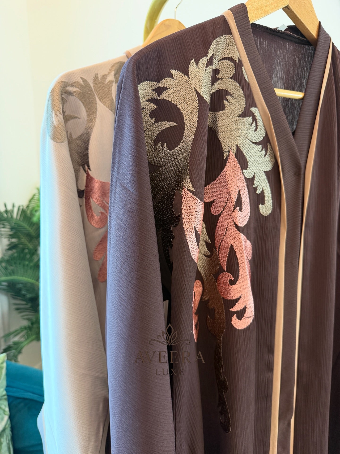 Dubai Embroidered Abaya - Premium Zoom Fabric | Eid Collection
