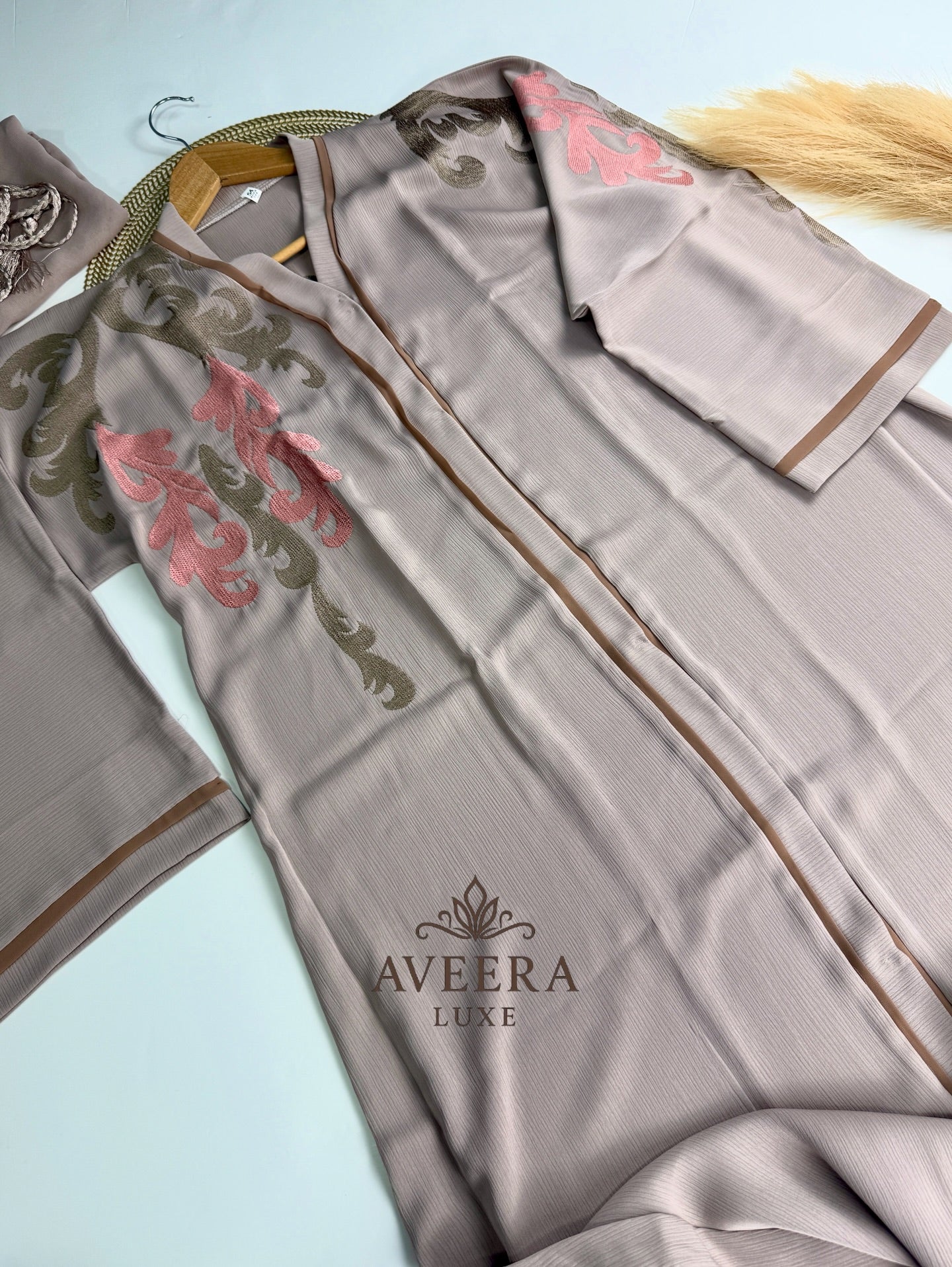 Dubai Embroidered Abaya - Premium Zoom Fabric | Eid Collection