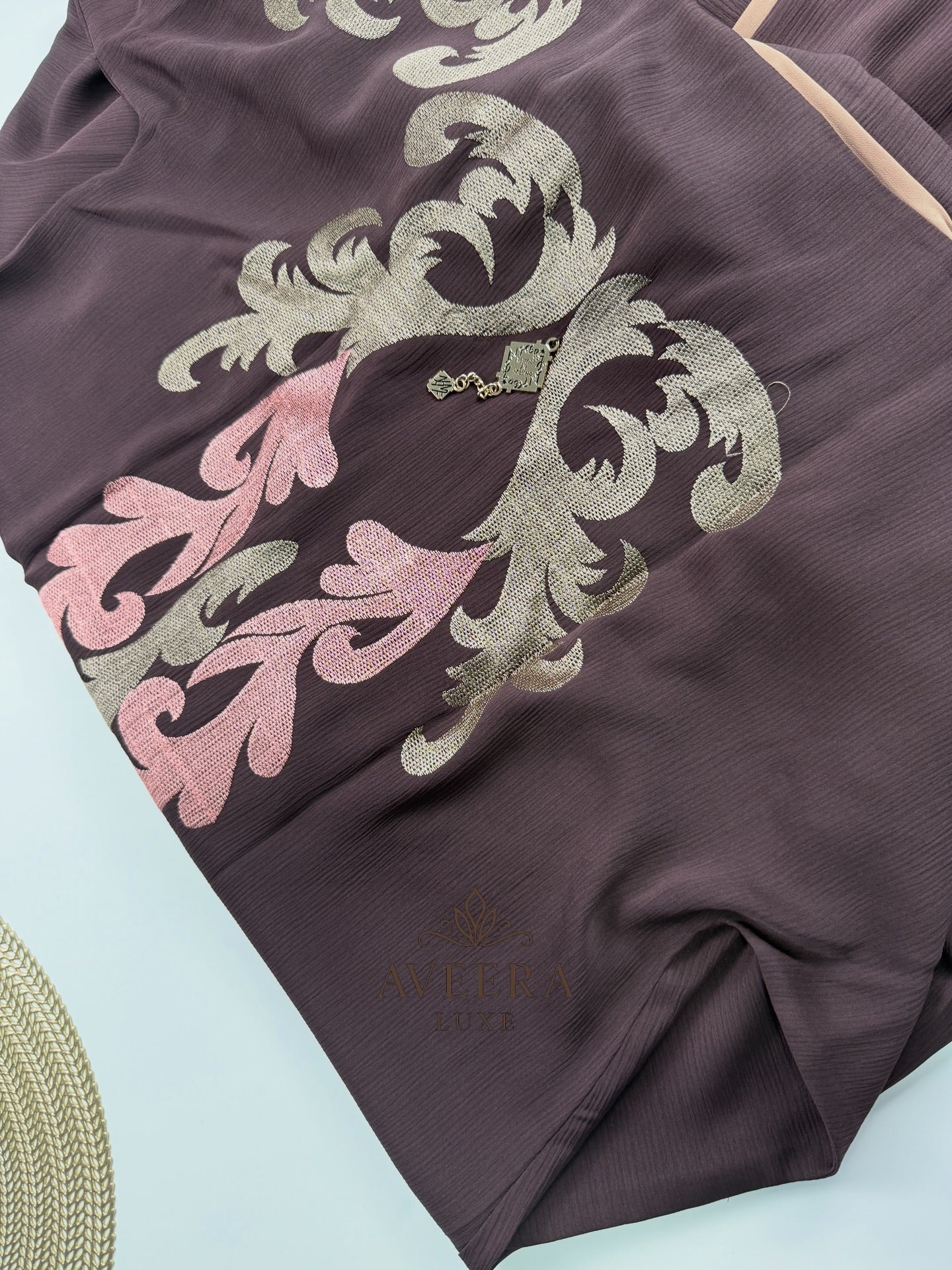 Dubai Embroidered Abaya - Premium Zoom Fabric | Eid Collection