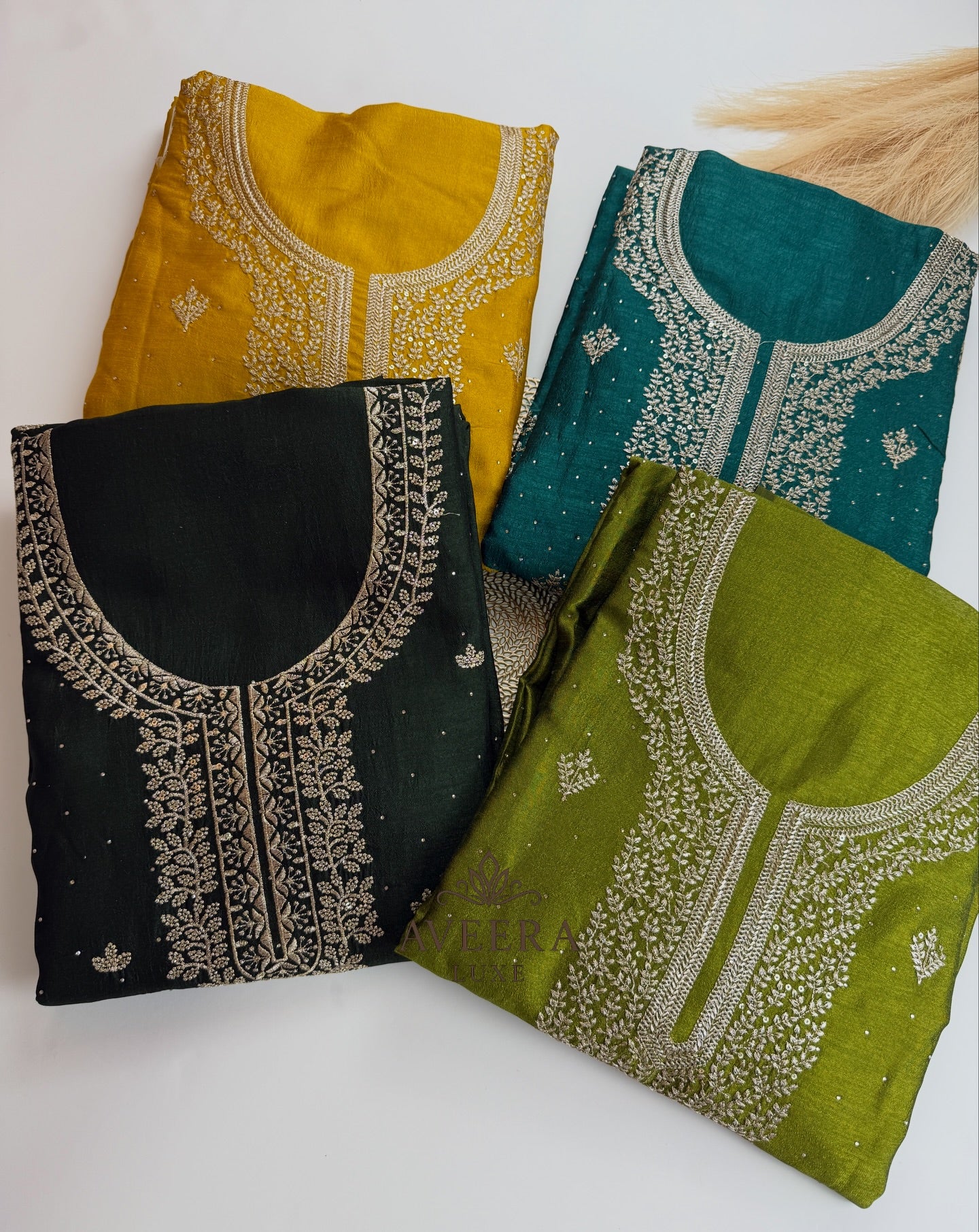 EID ARRIVALS - Party Wear Unstitched Vichitra Silk Collection