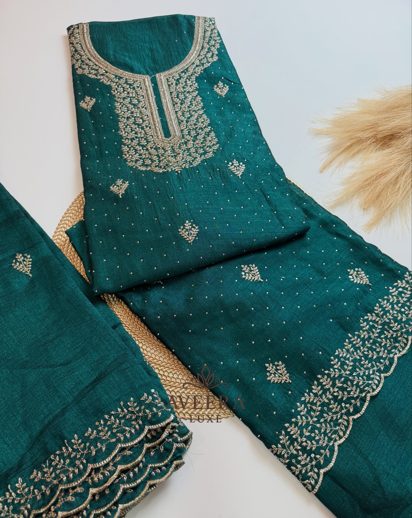 EID ARRIVALS - Party Wear Unstitched Vichitra Silk Collection