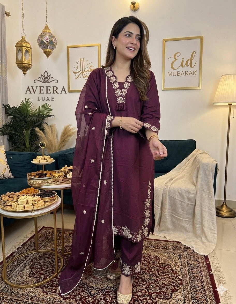 EID ARRIVALS - Ready to Wear Casual Cotton Shalwar Suit