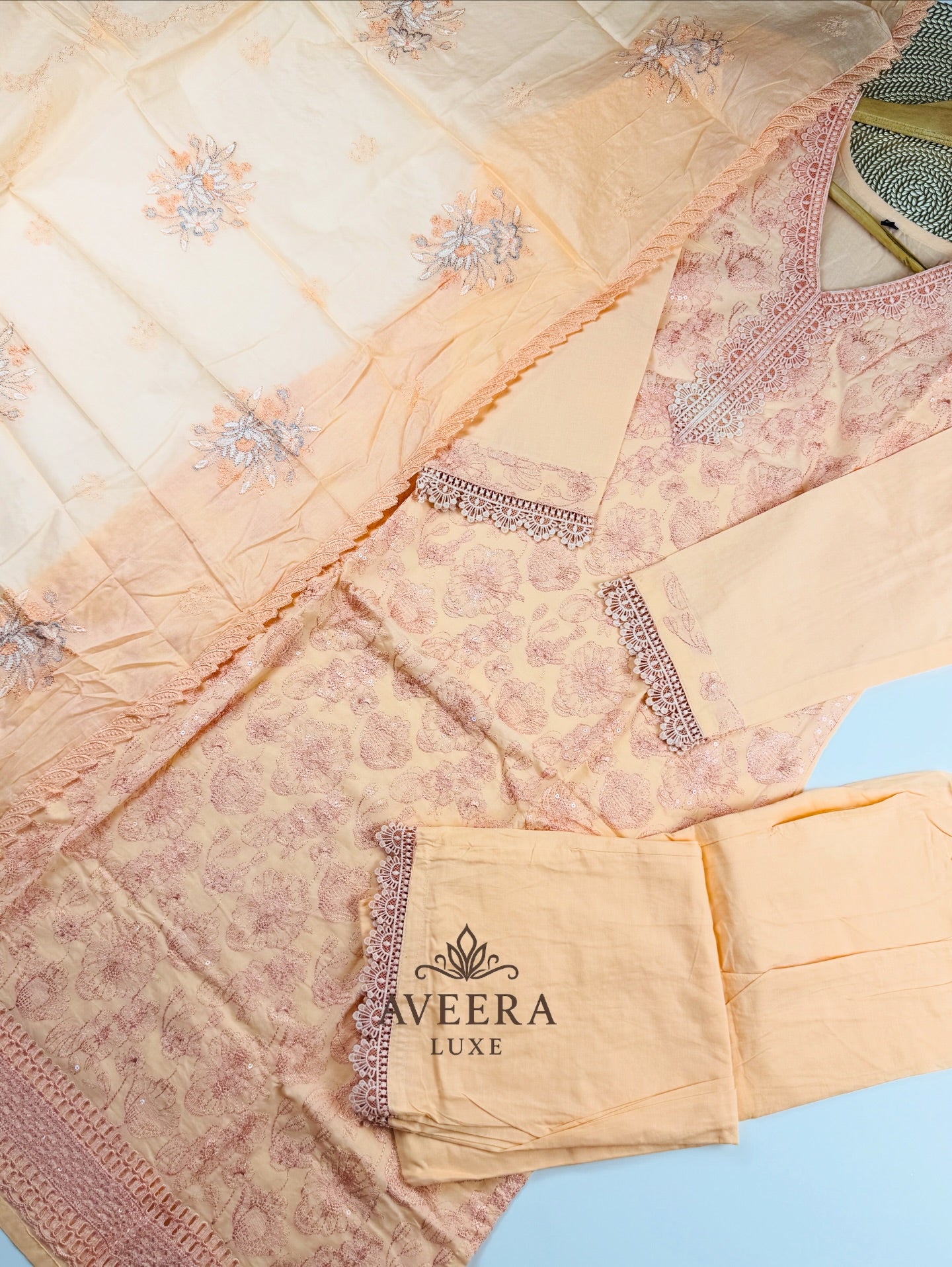 EID ARRIVALS - Ready to Wear Embroidered Cotton Shalwar Suit