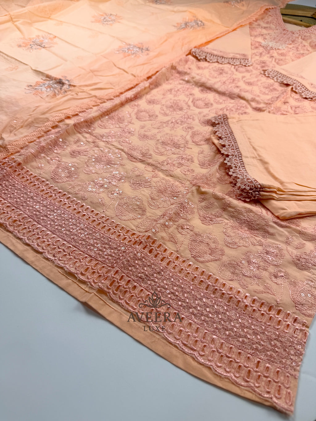 EID ARRIVALS - Ready to Wear Embroidered Cotton Shalwar Suit