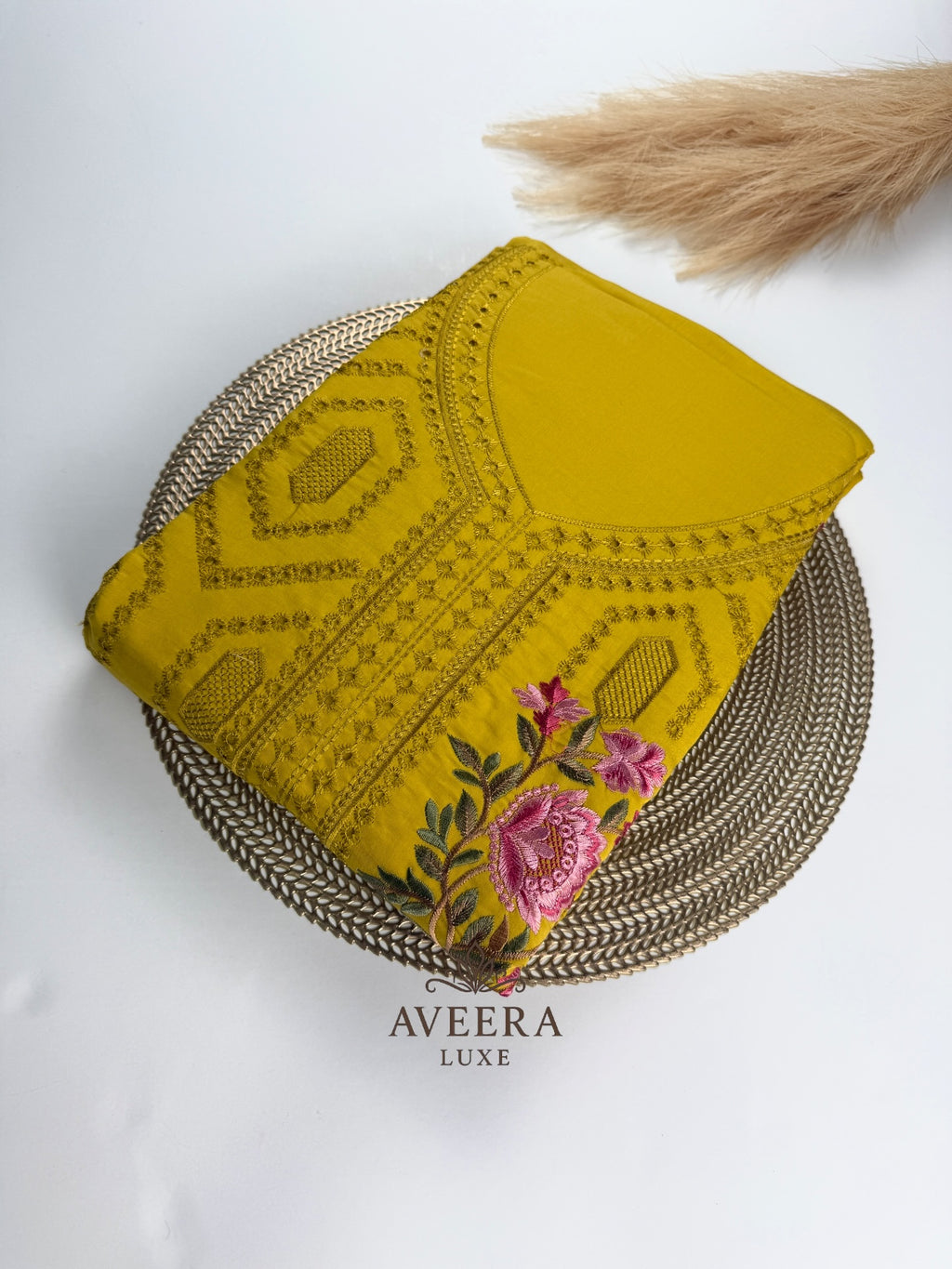 EID ARRIVALS - Unstitched Chikankari Embroidered Roman Collection