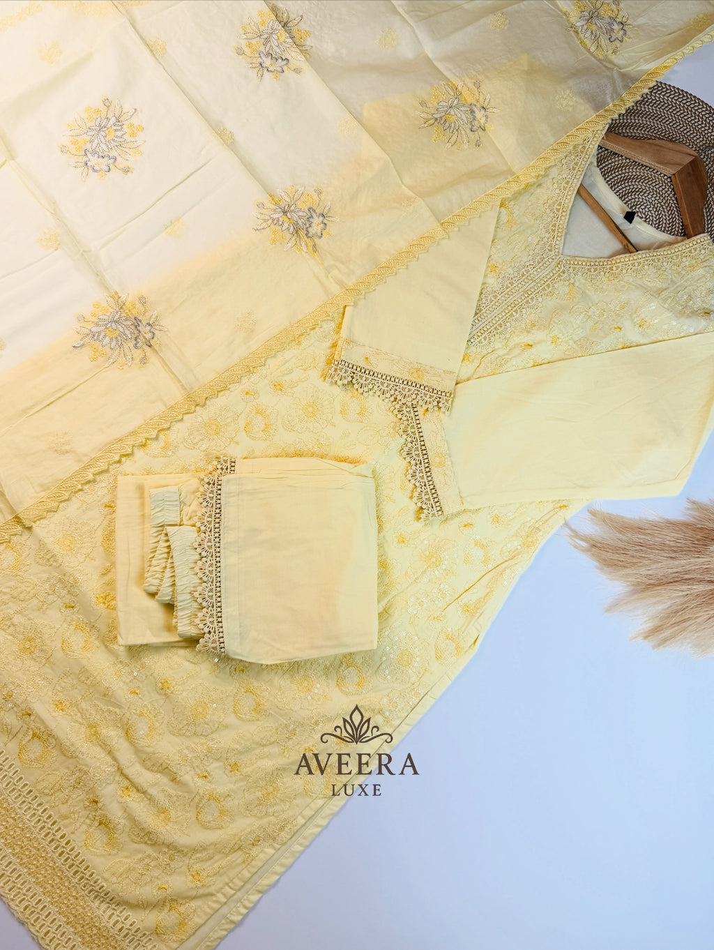 EID ARRIVALS - Ready to Wear Embroidered Cotton Shalwar Suit