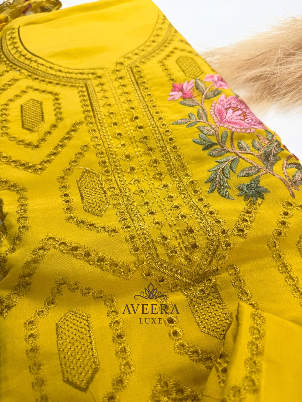 EID ARRIVALS - Unstitched Chikankari Embroidered Roman Collection
