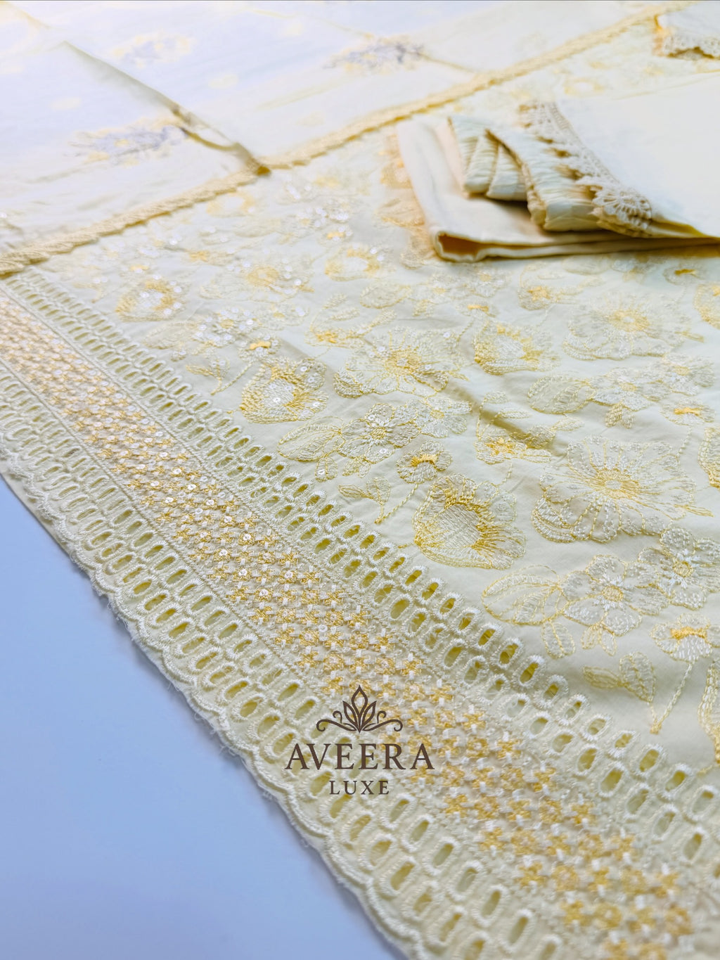 EID ARRIVALS - Ready to Wear Embroidered Cotton Shalwar Suit