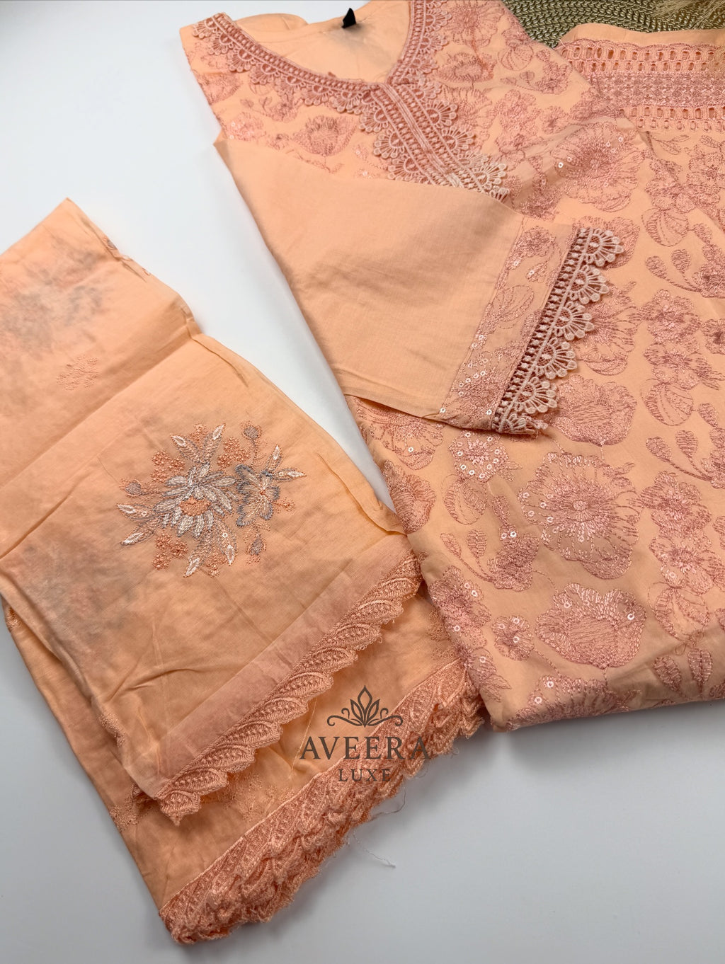 EID ARRIVALS - Ready to Wear Embroidered Cotton Shalwar Suit