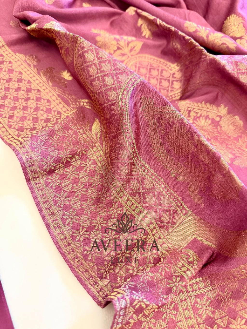 Handwork Gazi Silk Festive 3-Piece Shalwar Suit