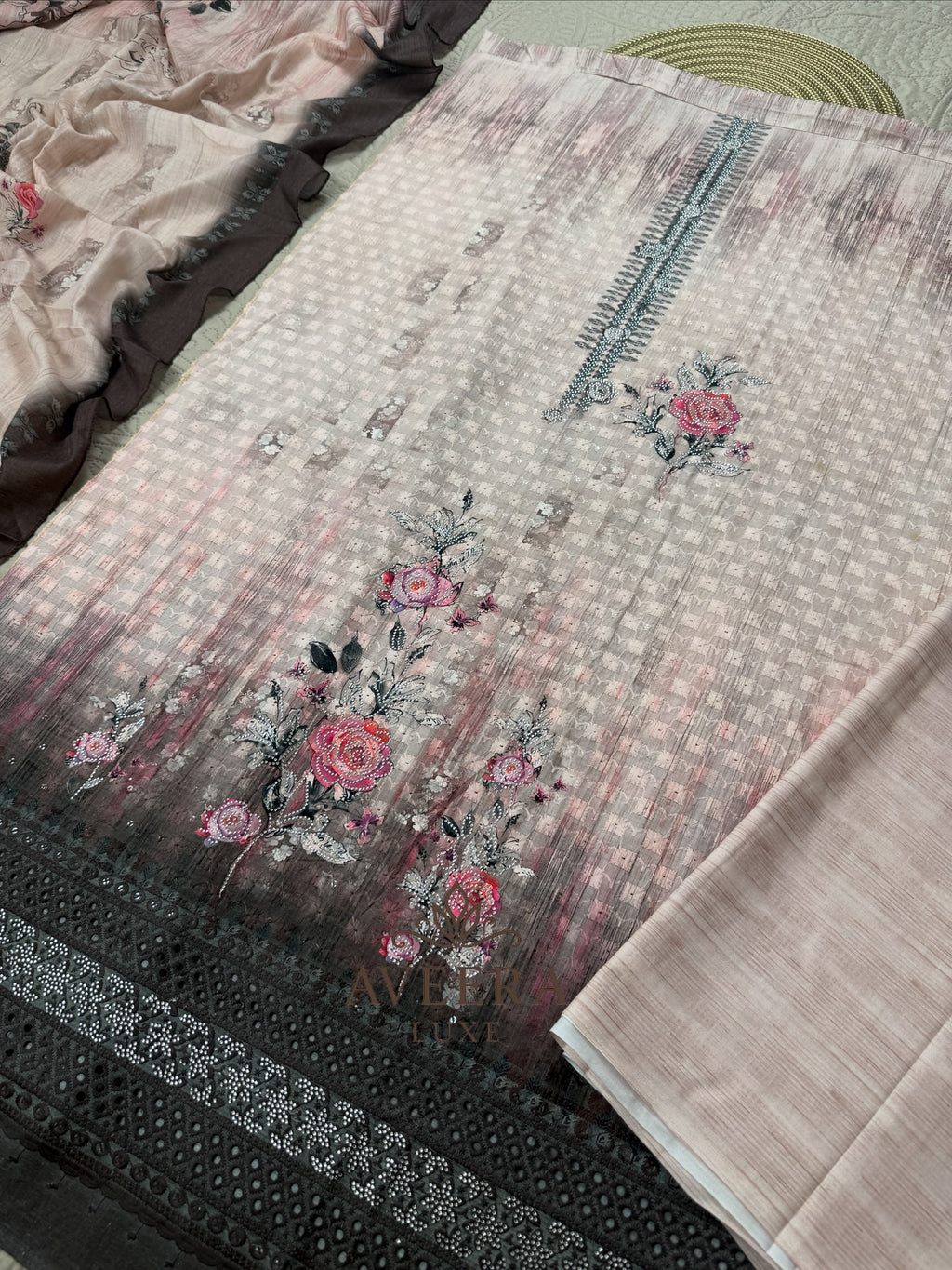 Printed Dupatta Cotton 3-Piece Shalwar Suit