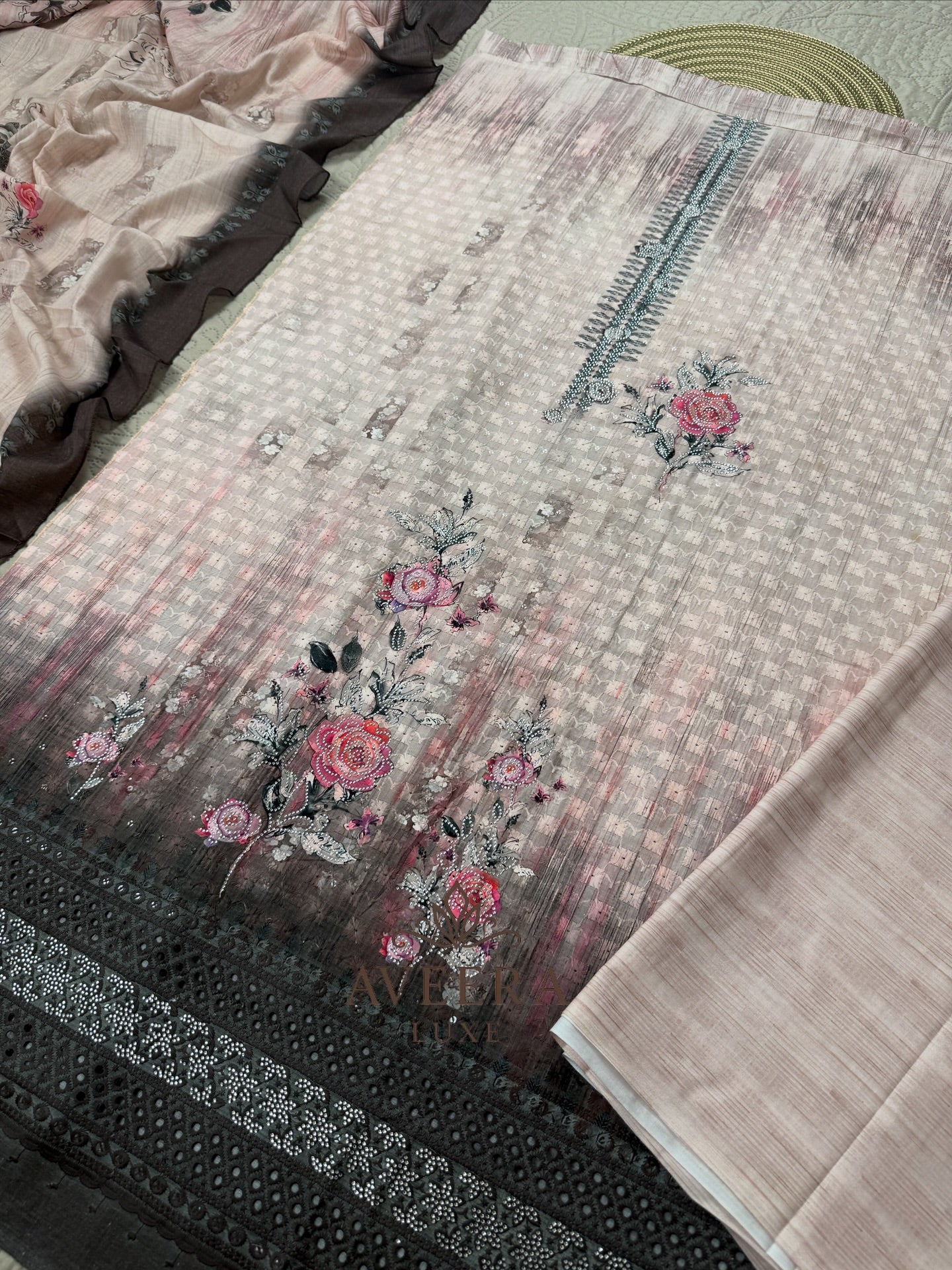 Printed Dupatta Cotton 3-Piece Shalwar Suit