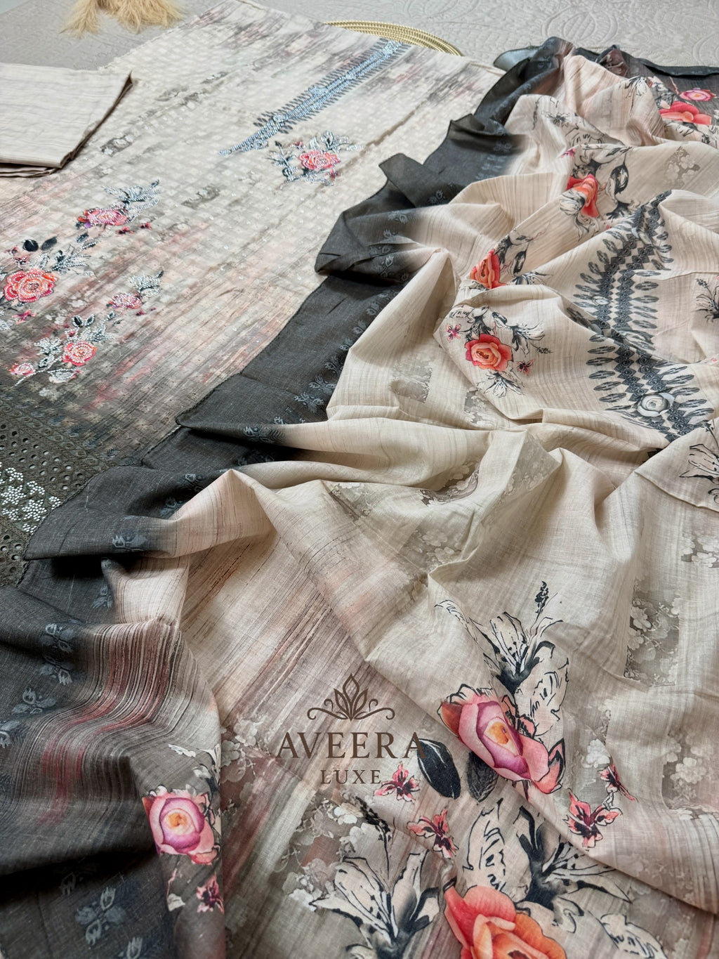Printed Dupatta Cotton 3-Piece Shalwar Suit
