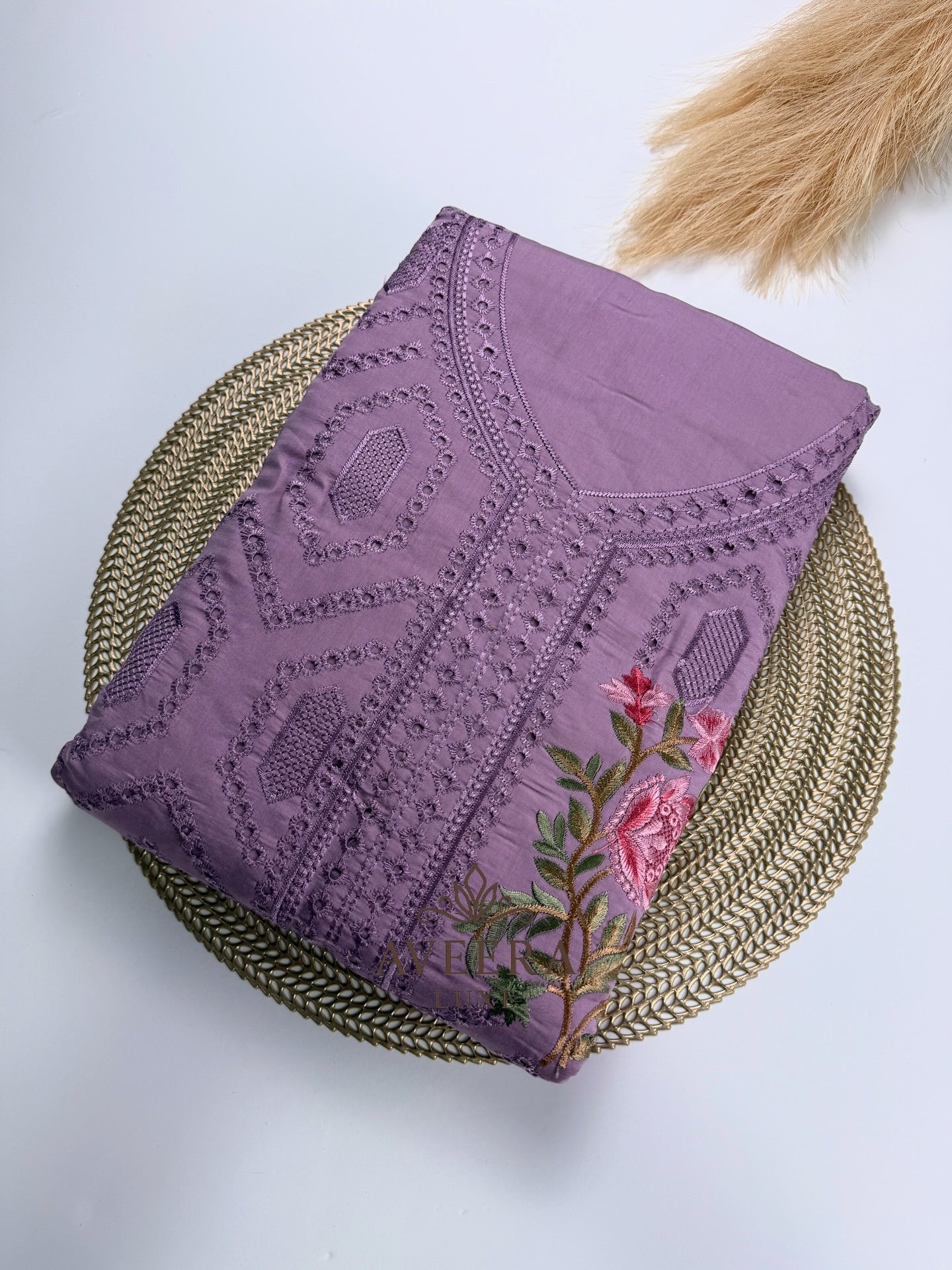 EID ARRIVALS - Luxury Unstitched Shalwar Suit with Chikankari Embroidery (5 Colors)