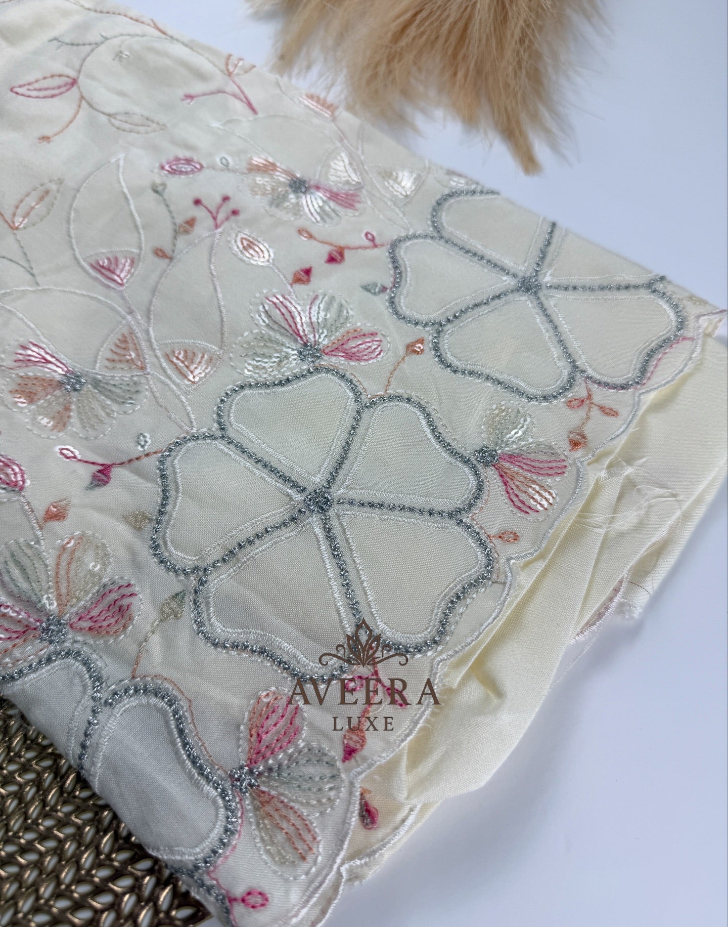 Heavy Rayon Embroidered Unstitched Shalwar Suit